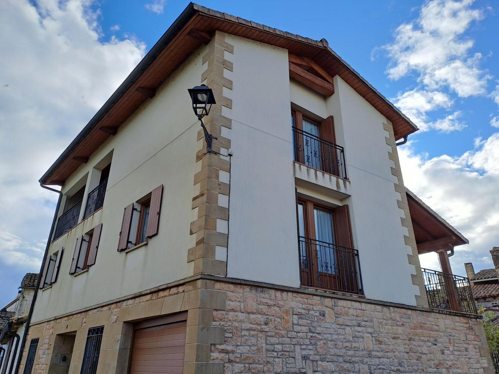 Casa Rural Torreblanca Urroz Exterior foto